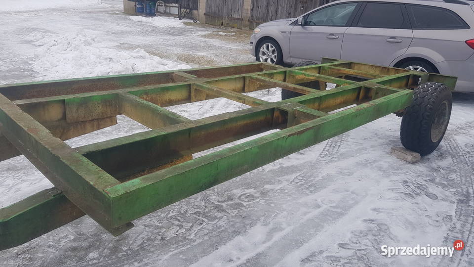 Sp4zedam Rama przyczepa oś z kołami Nowy Dwór