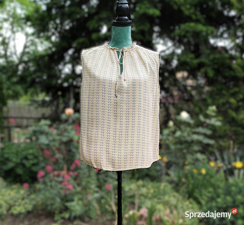 Bluzka Promod 44 XXL wiskoza żółta kolorowa boho Promod zachodniopomorskie Szczecin sprzedam