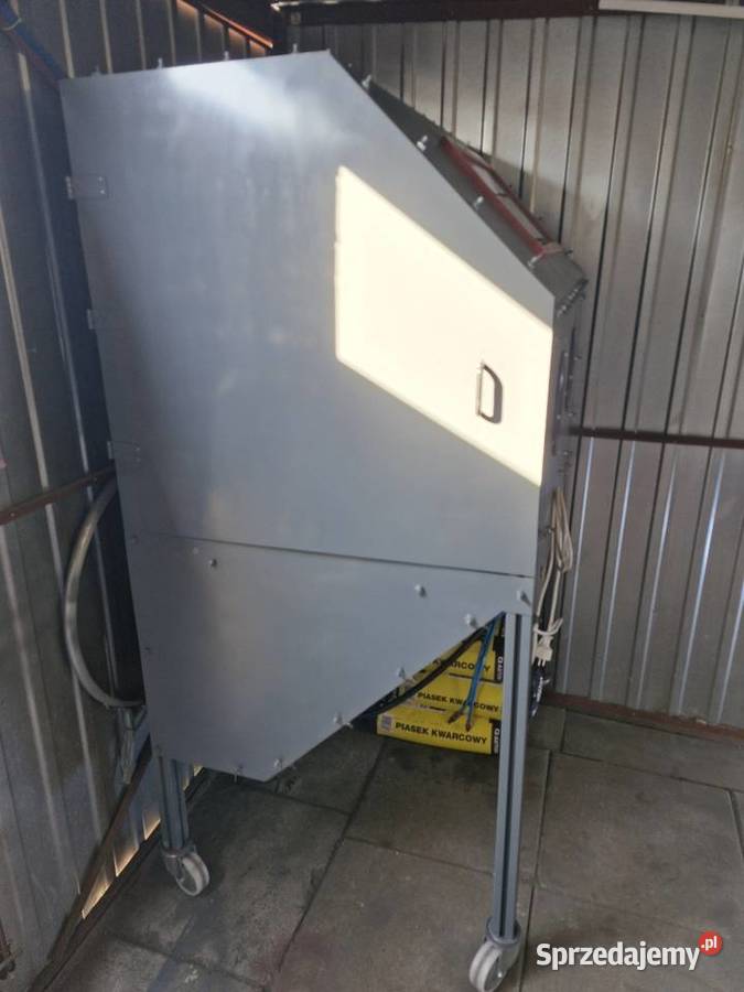 Kabina do piaskowania piaskarka kabinowa Ozorków
