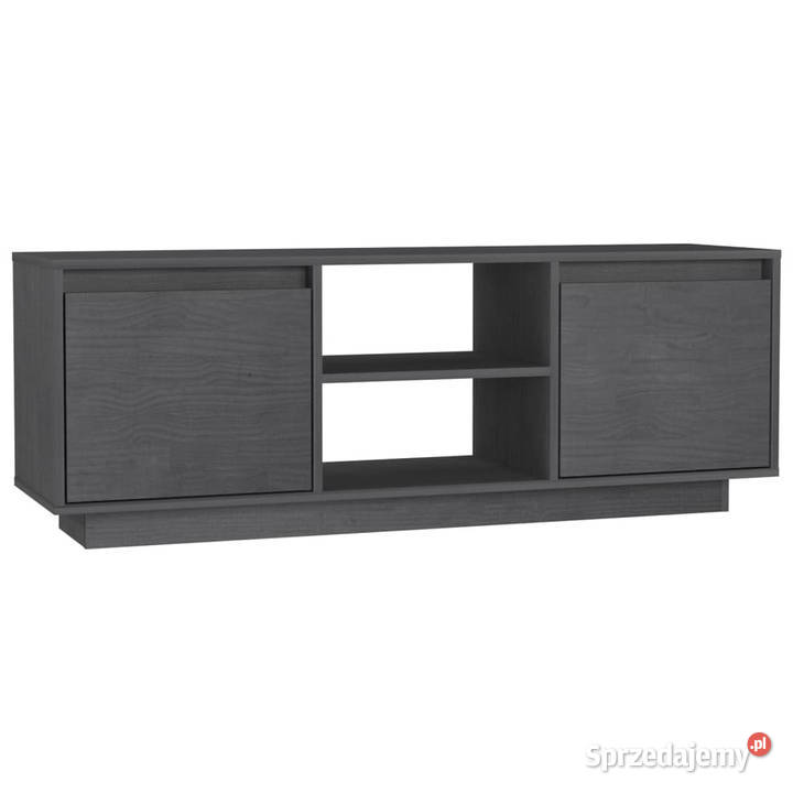 Szafka pod telewizor szara 110x30x40 lite drewno Warszawa