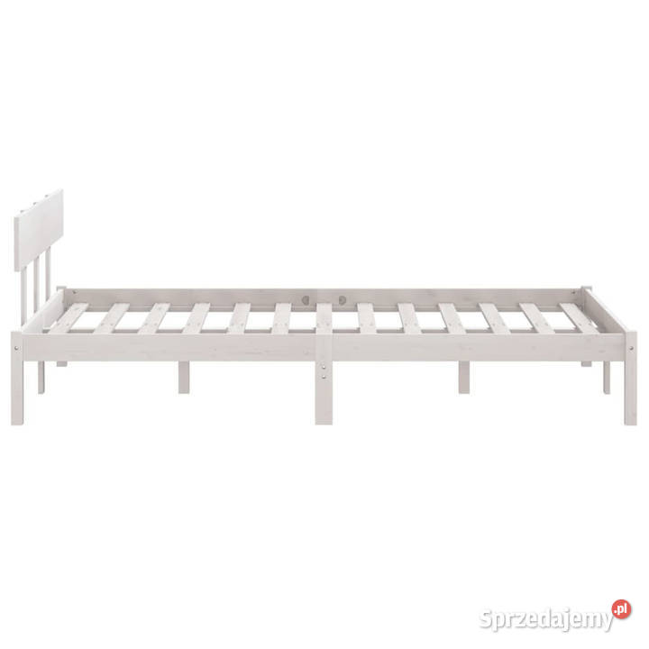 Rama łóżka biała lite drewno podwójna 120x190 Warszawa sprzedam