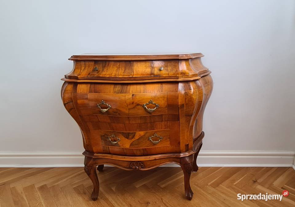 Komoda brzuchatka w stylu barokowym wielkopolskie Leszno