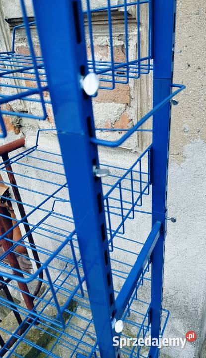Stojak regał koszowy 2 sztuki 1 sprzedam