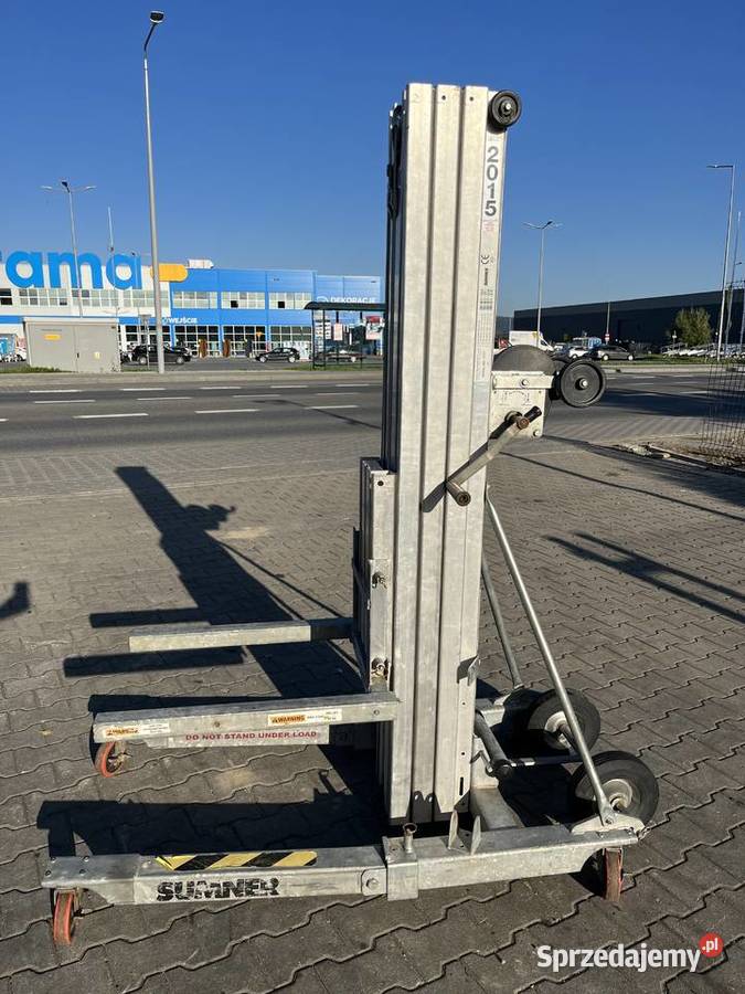 Podnośnik towarowy montażowy SUMNER 2015 ALP Nowy Sącz