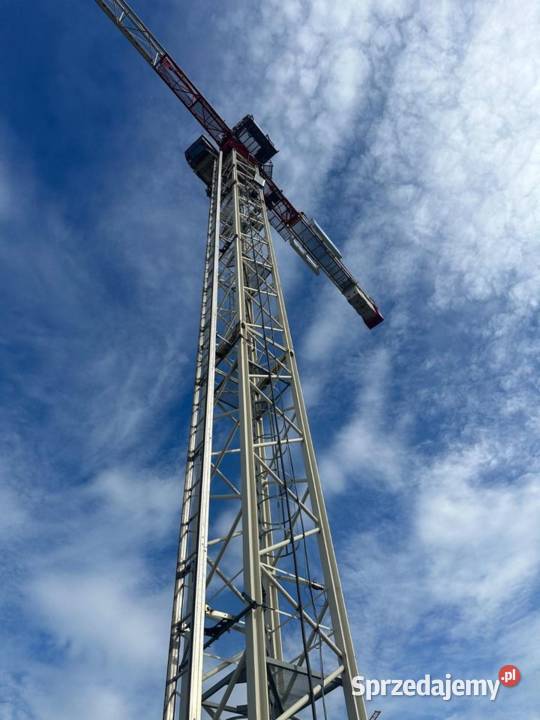 Żuraw wieżowy budowlany TEREX COMEDIL CTT181B8 wielkopolskie Poznań