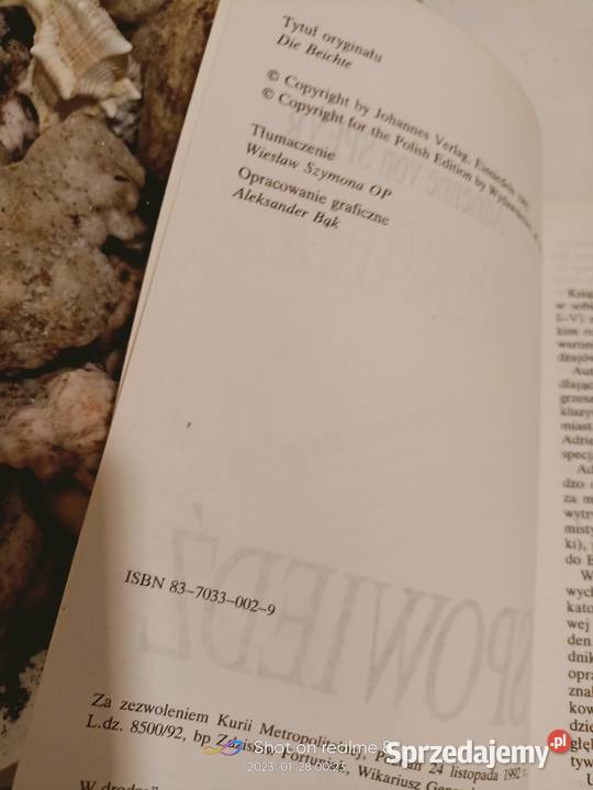 Spowiedź książki Warszawa księgarnia Praga literatura piękna - proza polska