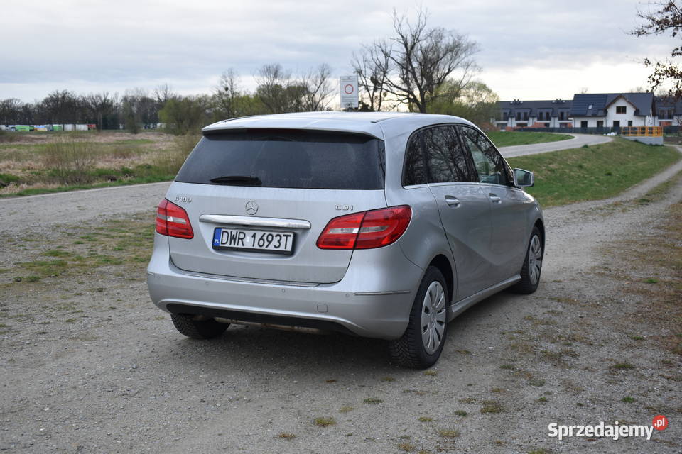 Mercedes B klasa kurtyny powietrzne Klasa B Wilczyce