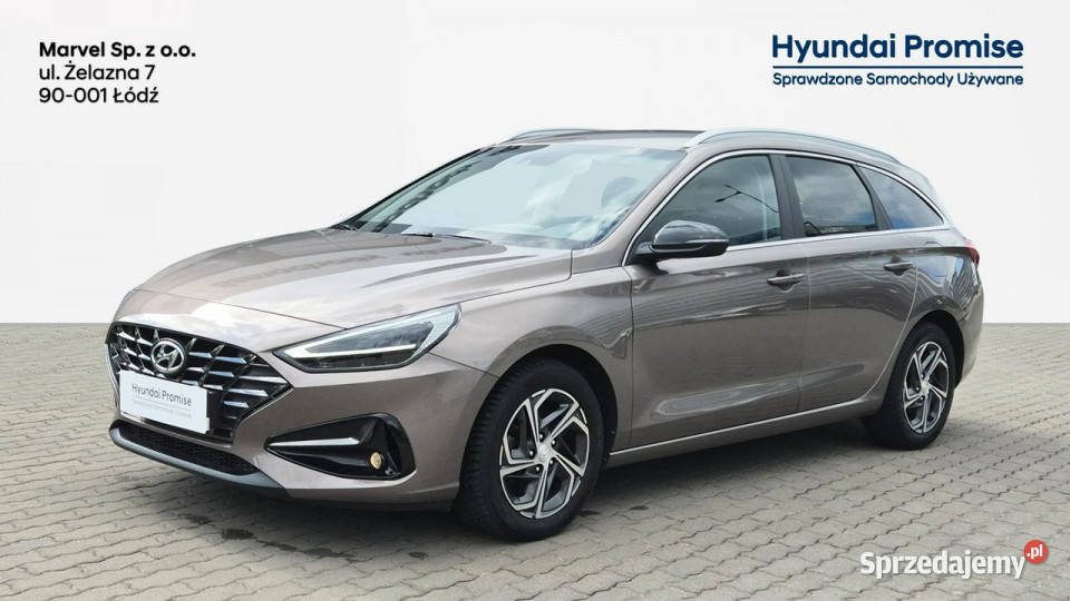 Hyundai i30 10 TGDI 6MT 120 WersjaSmart Pakiet światła przeciwmgielne Hyundai Łódź