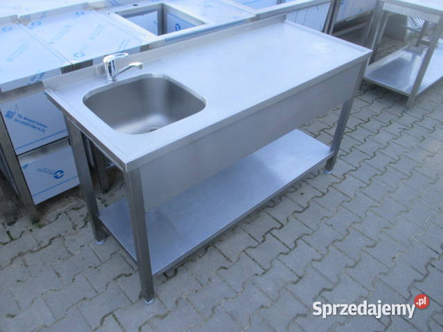 Zlew Gastronomiczny 1 Komorowy Z Blatem Roboczym wielkopolskie Ostrów Wielkopolski