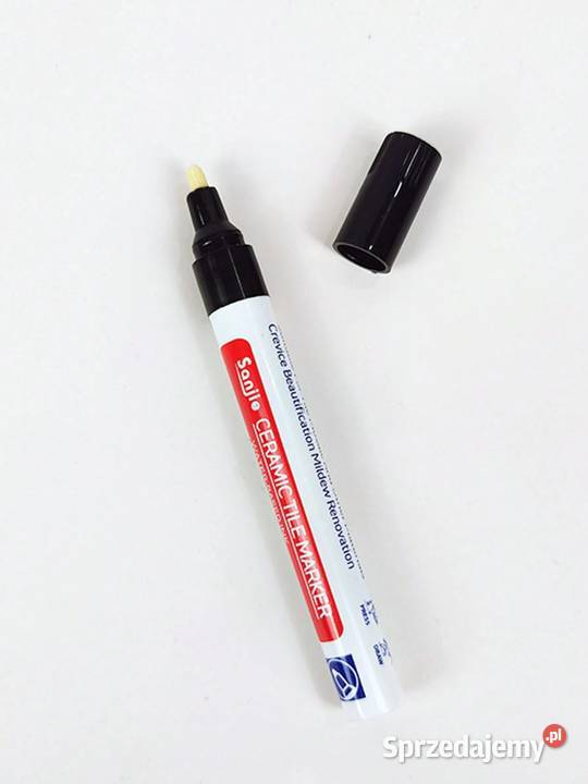 Biały marker do fug wodoodporny do renowacji Płock