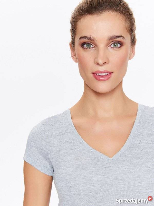 Szary tshirt Top Secret Olkusz