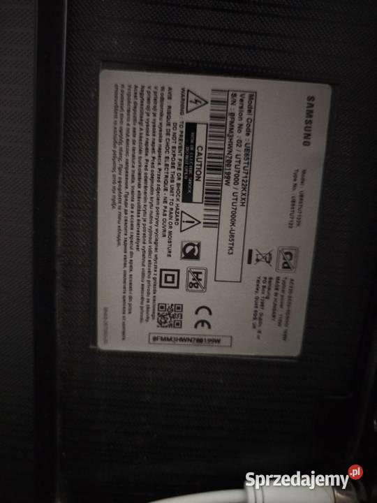 TV Samsung UE65TU7122K Smart TV 4K LED Wrocław