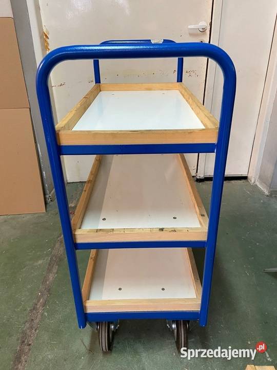 wózki półkowy 3 półki z rantem 745x395mm na Rzeszów