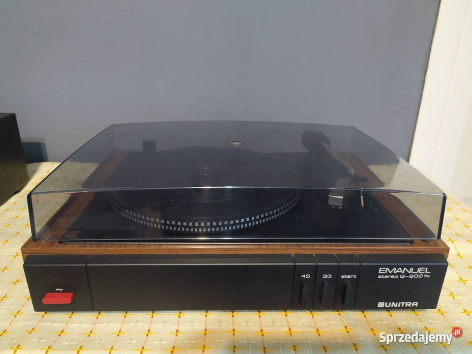 Gramofon Unitra Emanuel egzemplarz podkarpackie Krosno