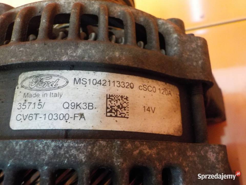 FIESTA B 10 ECOBOOST 15r 100 SFJA alternator mazowieckie