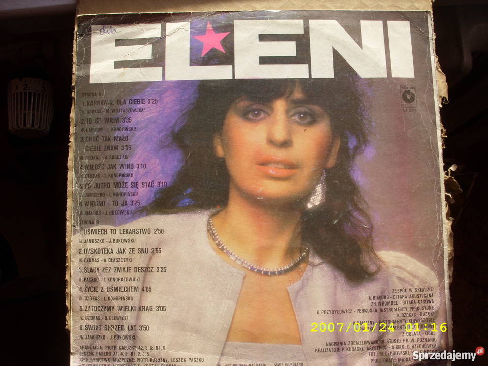 Pop ELENI 3 plyty LP dolnośląskie Wołów