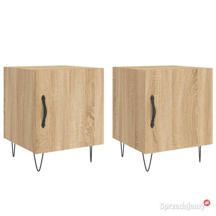 Szafki nocne 2 dąb sonoma 40x40x50 WM827555 Warszawa
