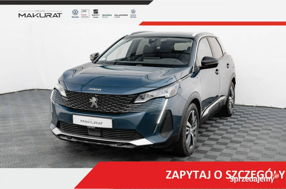 Peugeot 3008 CB338NG16 PureTech Hybrid PHEV niebieski Gdańsk