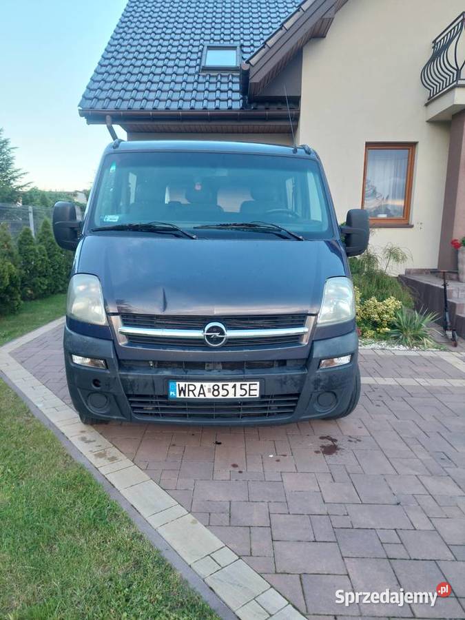 opel movano 25dtci Rok produkcji 2004 mazowieckie Zakrzew