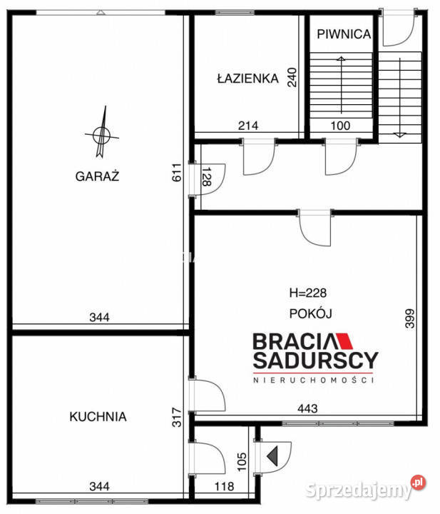 Do sprzedaży dom bliźniak Kraków 180m2 mieszkalny