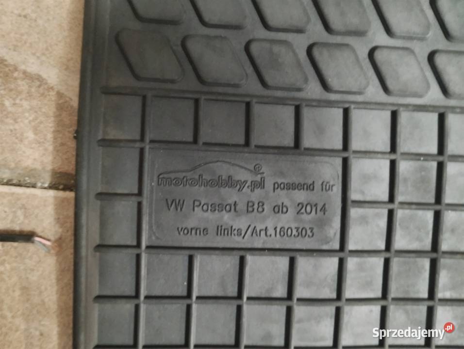 Dywaniki gumowe skoda octavia 13 passat B8 14 Dąbrowa Górnicza sprzedam