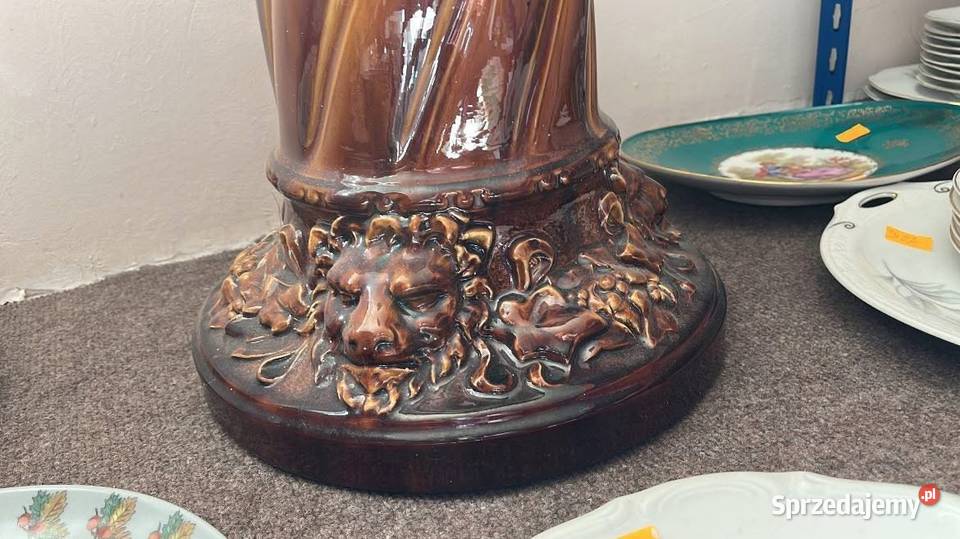 Porcelanowy postument Do kwiatów Pod rzeźbę czy Gdańsk sprzedam