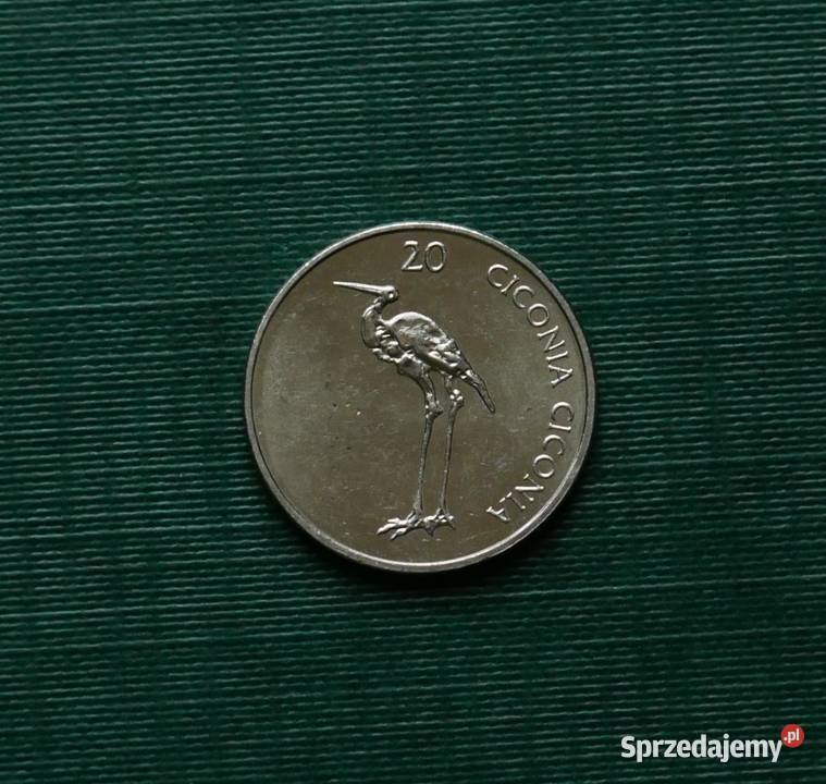 SŁOWENIA 20 tolarów 2005r śląskie Gliwice