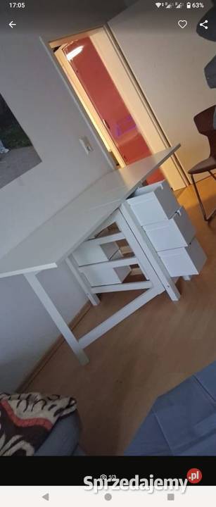 Stół rozkładany biały Ikea sprzedam