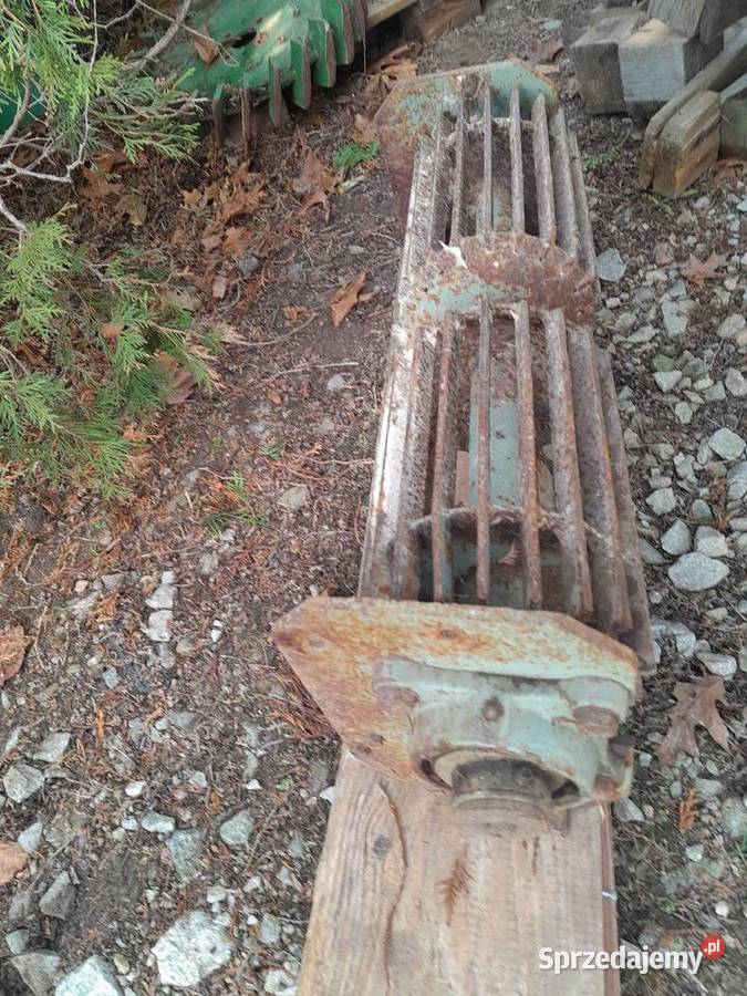 Rozsiewacz nawozu Fortschritt D038 Wał przedni wielkopolskie Sadogóra