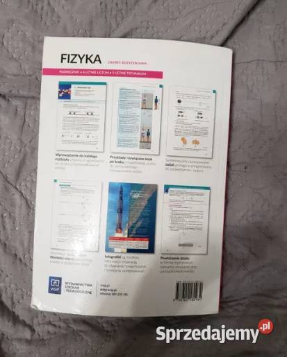 Podręcznik do fizyki technikum i liceum Dzierżoniów sprzedam