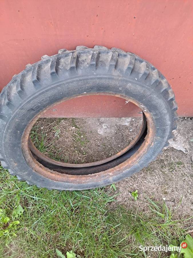 Opona 4x16 poznaniak siewnik jodelka nieuszkodzony
