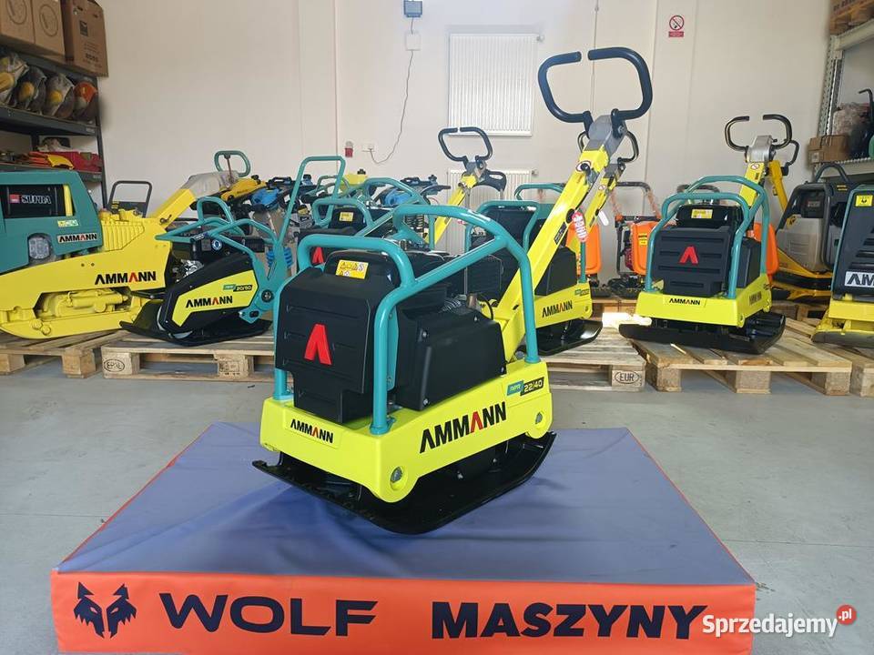 ZAGĘSZCZARKA REWERSYJNA AMMANN APR 2240 NOWA Trzebnica