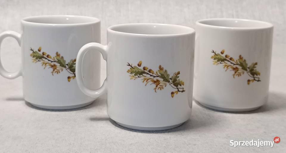 Seltmann Weiden Zestaw Porcelanowych Kubków Porcelana i szkło łódzkie Łódź