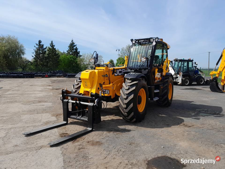 JCB 55080 2017R JOYSTICK KLIMA 56080 ŁADOWARKA Krotoszyn sprzedam