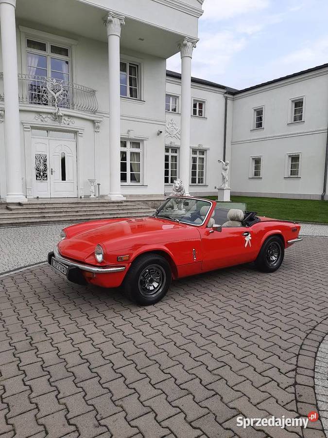 TRIUMPH SPITFIRE auto do Ślubu kabriolet Łódź