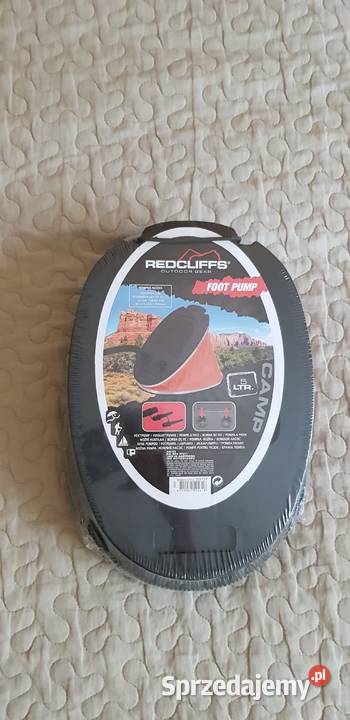 Nowa pompka nożna Redcliffs foot pump 5 L Warszawa sprzedam
