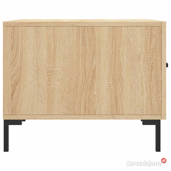 Stolik kawowy dąb sonoma 50x50x40 materiał Warszawa