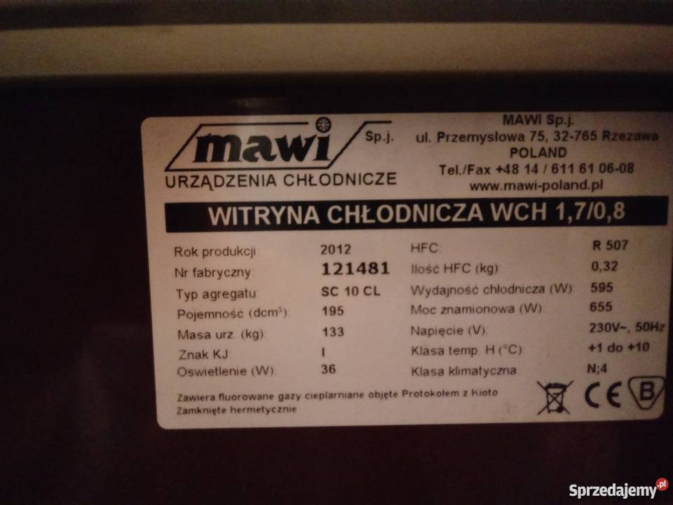 Lady chłodnicze wyposażenie sklepu Sopot