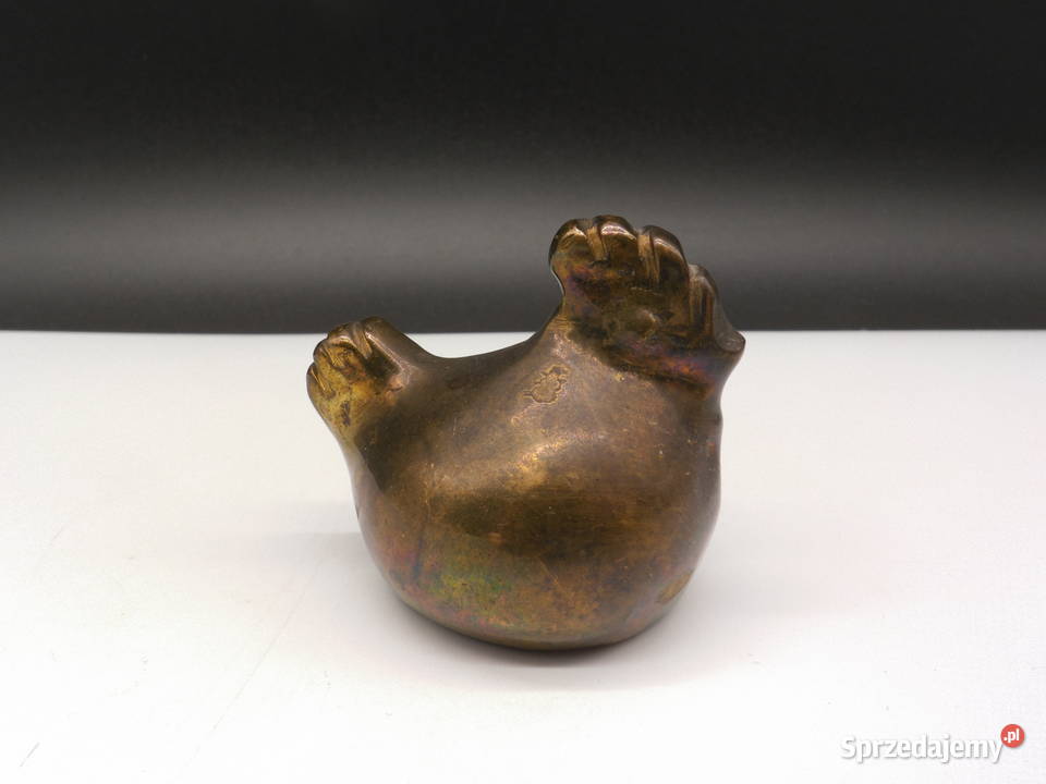 Mały mosiężny kurczak Raszków