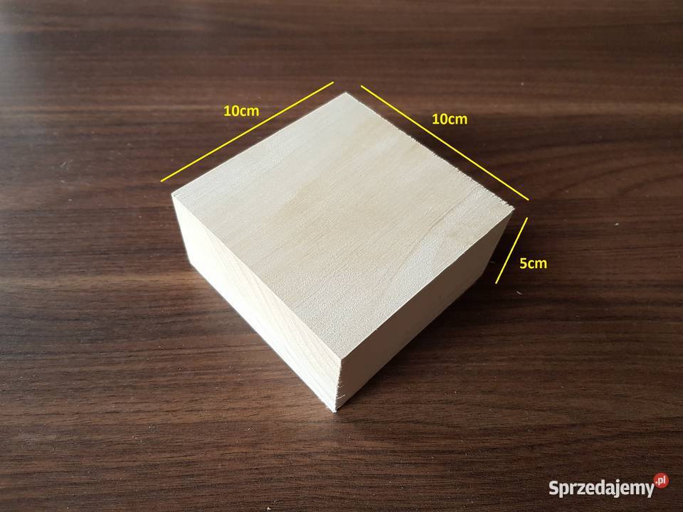 Drewniane klocki lipowe drewno do rzeźbienia Rękodzieło łódzkie
