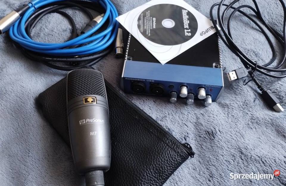 Zestaw do domowego nagrywania studio domowe mikrofony