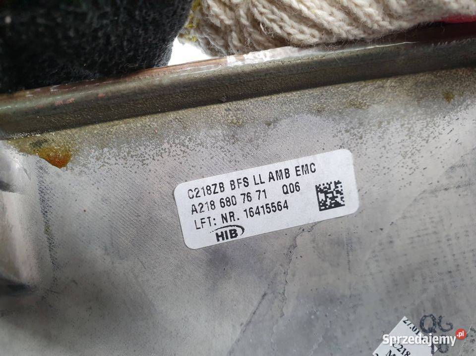 DEKOR LISTWA MERCEDES CLS 400 W218 A2186807671 Lipno sprzedam