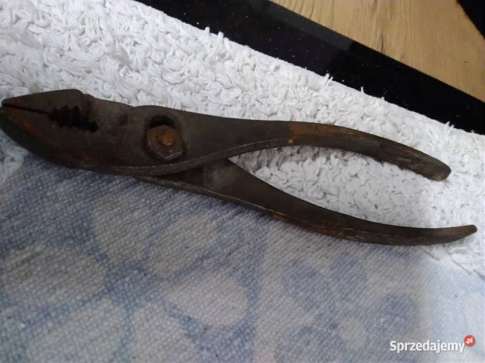 Dwie sztuki starych zabytkowych Cęgów Kombinerek Słupsk