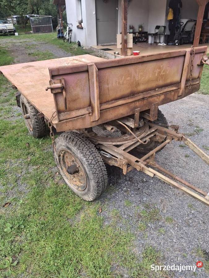 Przyczepka Multicar minitraktorek wywrotka Krosno Odrzańskie