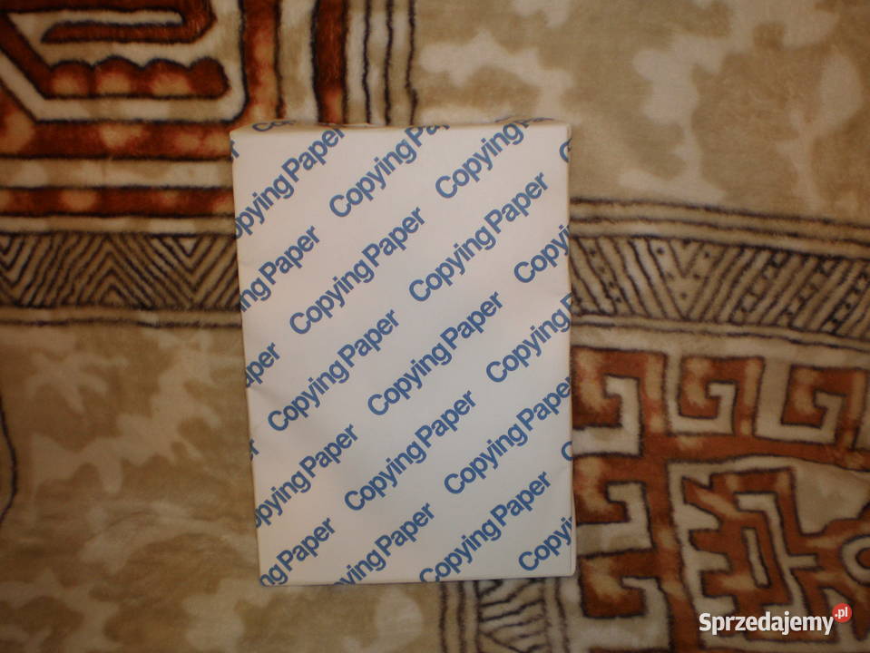Sprzedam papier formatu A4 nowy podkarpackie Nowy Żmigród sprzedam