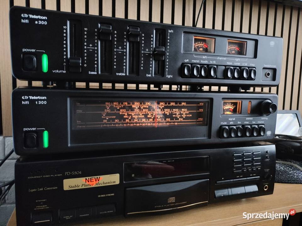 Amplituner Teleton a300 tuner Teleton t300 Audio Gostynin