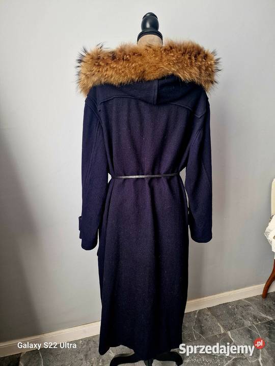 Polo Ralph Lauren 100 wełniana budrysówka niebieski Skierniewice