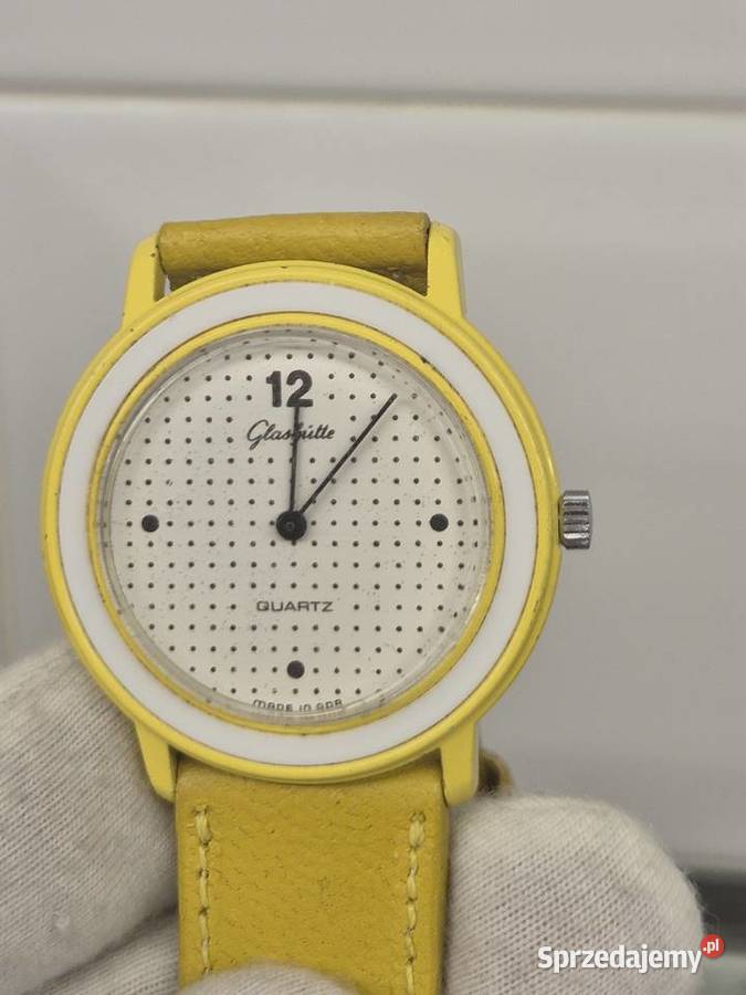 Piękny zegarek Glashutte Quartz Made in GDR Chorzów