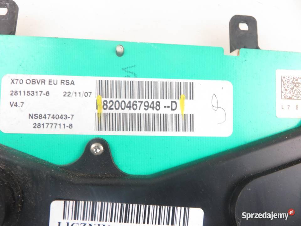 LICZNIK RENAULT MASTER II 25 dCi 8200467948D