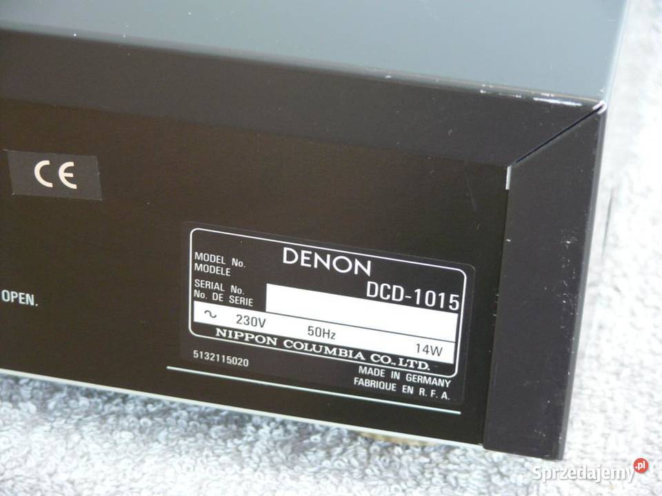 Audiofilski CD Denon DCD1015 pilot sprawny podkarpackie Jasło